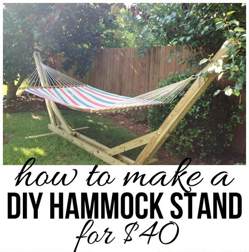 How To Build A Hammock Stand