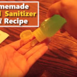 Homemade All Natural Hand Sanitizer Gel Recipe