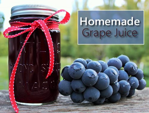 How To Make Your Own Grape Juice At Home