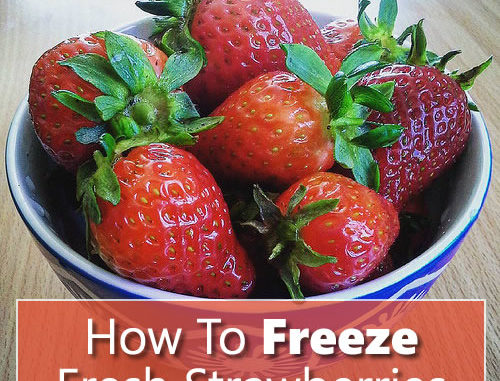 How To Freeze Fresh Strawberries