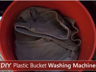 DIY Plastic Bucket Washing Machine