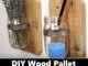 DIY Wood Pallet Jar Wall Hangings
