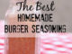 Homemade Burger Seasoning Recipe