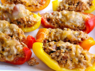 Bell Pepper Nacho Boats Recipe