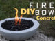 DIY Concrete Fire Bowl