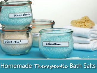 Homemade Therapeutic Bath Salts