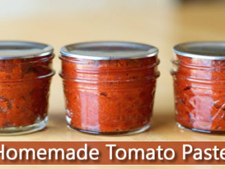 Homemade Tomato Paste Recipe