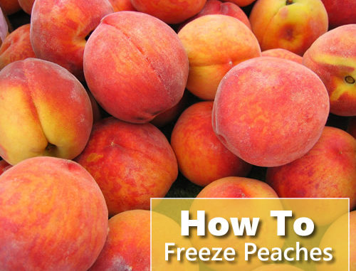 How To Freeze Peaches