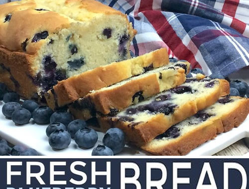 Fresh Blueberry Loaf Recipe
