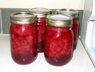 Canning Whole Raspberries