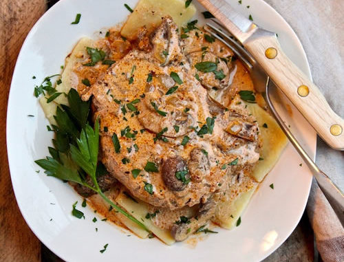 Creamy Cajun Pork Chops Recipe