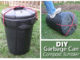 DIY Garbage Can Compost Tumbler