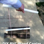 DIY PVC Wood Carrier