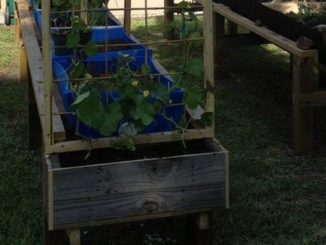 DIY Raised Garden Planter Stand