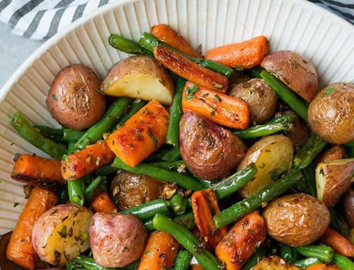 Garlic Herb Roasted Potatoes Recipe