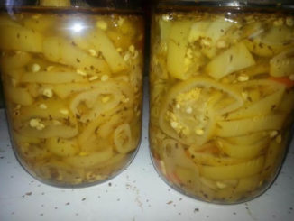Canning Italian Hot Pepper Rings