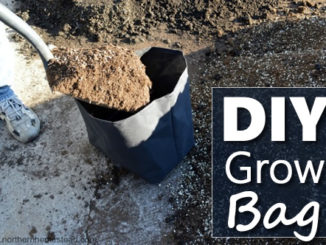 DIY Garden Grow Bags