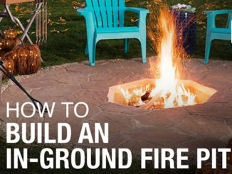 DIY In Ground Fire Pit