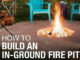 DIY In Ground Fire Pit