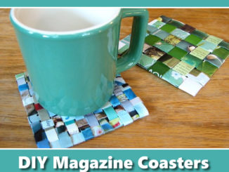 DIY Magazine Coasters