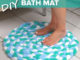 DIY Old Towel Bath Mat