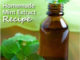 Homemade Mint Extract Recipe