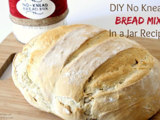 Homemade No Knead Bread Mix