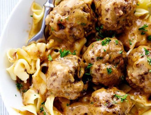 Creamy Swedish Meatballs Recipe