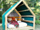 DIY Outdoor Cabana Lounge