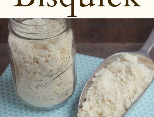Homemade Bisquick Recipe