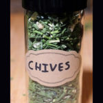 How To Dry Chives