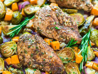 Sheet Pan Chicken With Sweet Potatoes Recipe