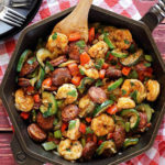 Shrimp And Sausage Skillet Recipe