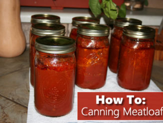 Canning Meatloaf