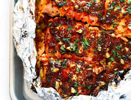 Honey Mustard Salmon Recipe