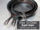 How To Clean Cast Iron Without Using Soap