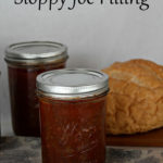 Canning SLoppy Joe Filling