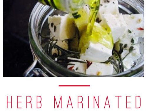 Herb Marinated Cheese Recipe