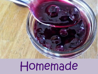 Homemade Blueberry Syrup Recipe