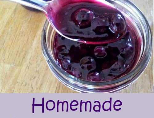 Homemade Blueberry Syrup Recipe