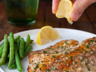 Sautéed Tilapia with Garlic Herb Butter Sauce
