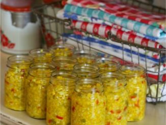 Canning Corn Relish