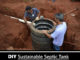 DIY Recycled Tires Septic Tank