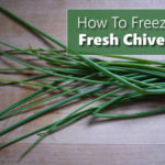 How To Freeze Fresh Chives