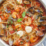 One Pot Seafood Pasta Recipe