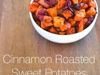 Cinnamon Roasted Sweet Potatoes Recipe