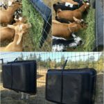 DIY Mixing Tub Hay Feeder