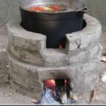 DIY Noflay Clay Brick Wood Stove
