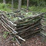 DIY Stick Compost Bin