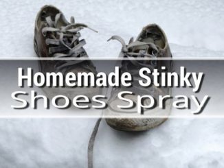 Homemade Stinky Shoe Spray